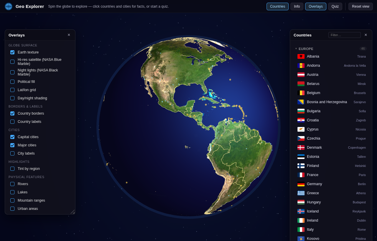 Geo Explorer